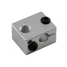Алюмінієвий нагрівальний блок для екструдера 3D-принтера (V5/V6/E3D)